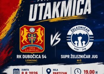 Uželeli ste se rukometa: Večeras je u Hali „Partizan“ komšijsko i prijateljsko odmeravanje snaga Dubočice i Železničara