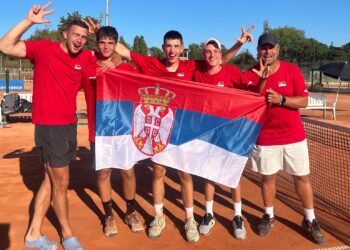 Mladi teniser Pavle Stojiljkoivć iz Leskovca sa reperezentacijom Srbije izborio vizu za juniorski Dejvis kup