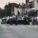 Trostruki sudar u Leskovcu: Dete od 9 godina vozilo „mercedes“ i udarilo u BMW i taksi?! – VIDEO