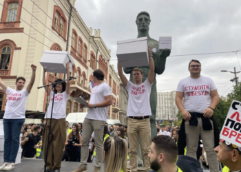 Studenti objavili 11 tačaka programa Studentske liste: „Srbija ili mafija“