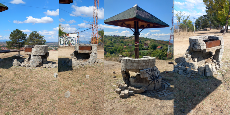 Od „izleta sa gradonačelnikom“ do ruine: Vidikovac na Hisaru danas potpuno uništen