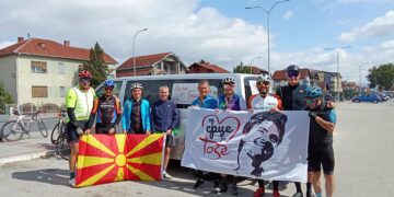 Leskovački biciklisti i na devetoj memorijalnoj biciklističkoj ruti „Od srce za Toše“