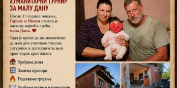 Petnaest godina čekali su Danu: Meštani Zloćudova organizuju humanitarni turnir za porodicu iz Grajevca