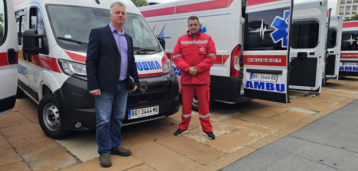 Novo sanitetsko vozilo za Dom zdravlja u Lebanu