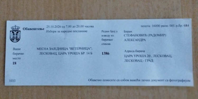 Posle lokala i napuštene barake, novi slučaj u Ulici cara Uroša: Poziv za glasanje za osobu koju vlasnik stana ne poznaje