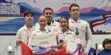 Lebančanka Anastasija Živković sa kolegama iz reprezentacije upucala evropsko srebro u Jurmali