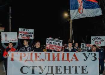 Studenti iz Grdelice se pridružuju zahtevima za ostavke direktora javnih preduzeća i škola i vanredne lokalne izbore