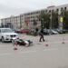 Povređen policajac u sudaru automobila i policijskog motocikla kod „Lidla“ u Leskovcu