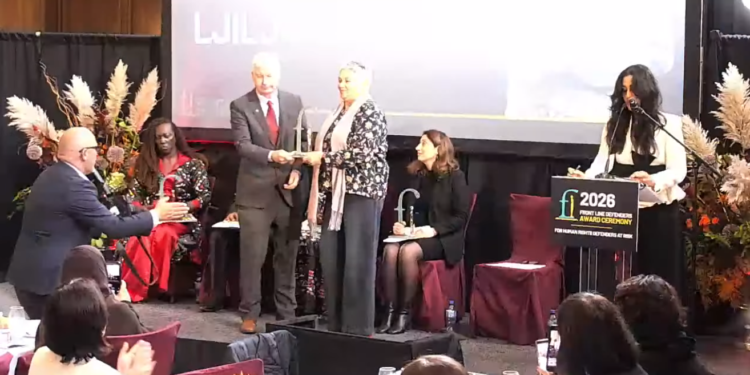 Ljiljana Nešić prva Srpkinja dobitnica nagrade Front Line Defenders: „Političari, građani nisu vaši podanici, a država nije vaša imovina!“