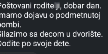 Dojave o bombama jutros stigle u škole u Leskovcu, Vlasotincu, Lebanu i Medveđi