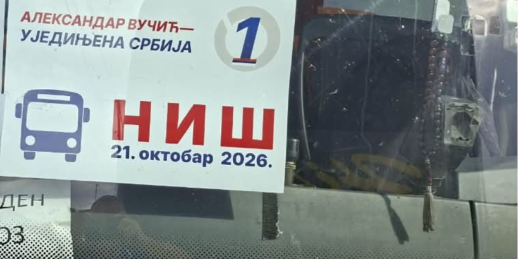 Niš blokiran zbog Vučićevog mitinga: Autobusi iz cele Srbije, građanima naređeno da spuste roletne