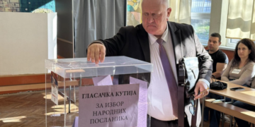 Evo šta je Cvetanović rekao nakon glasanja: Raduje me veliki odziv birača od ranog jutra!