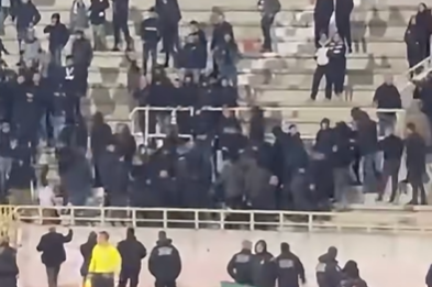 Navijači Partizana se u Nišu tukli između sebe