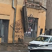 Za dlaku izbegnuta tragedija kod Zelene pijace: Terasa se obrušila na trotoar