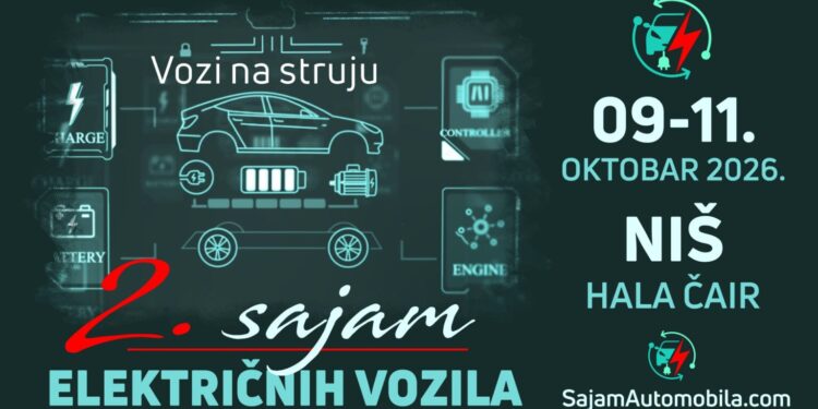 Niš je narednog vikenda domaćin Sajma električnih vozila: stižu brojni kineski, evropski i japanski brendovi